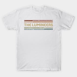 The Lumineers Retro Lines T-Shirt